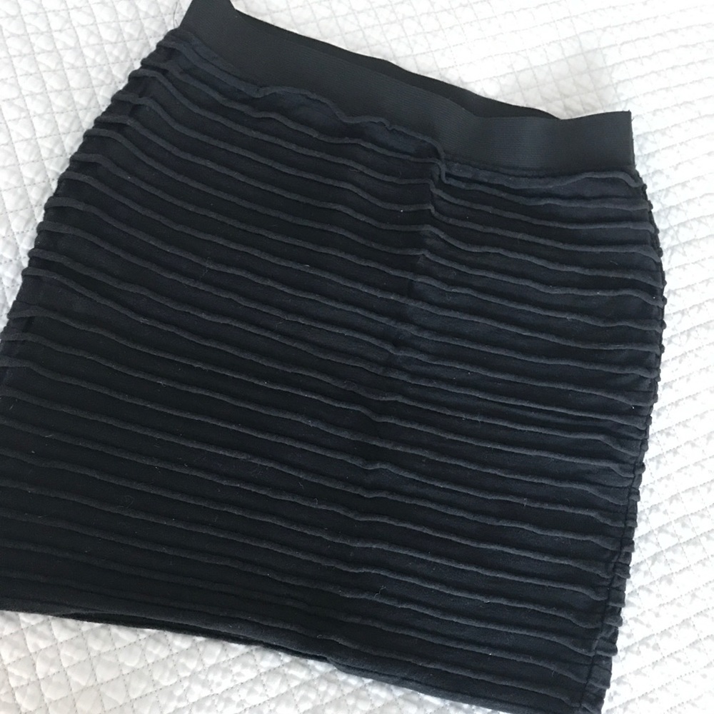 Ribbed skirt